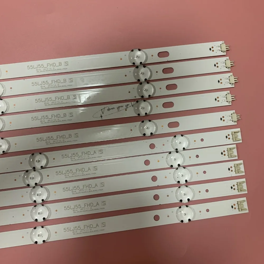 10 Pz/Lotto Adatto Per Barra Luminosa Lg 55 Pollici Muslimexay/B Barra Luminosa Muslimah Light Bar