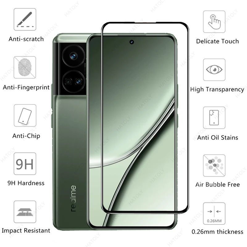 Per Realme Gt5 5G Vetro Temperato Schermo Vetro Per Realme Gt5 Fotocamera Len Flim Vetro Anteriore Per Realme Gt5 240W 5G