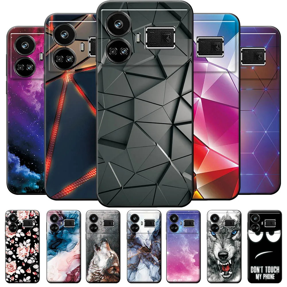 Per Realme Gt5 Cover Cover Custodie Antiurto Per Realme Gt5 240W Cover Posteriore In Silicone Per Oppo Realme Gt5 Bumper Fundas