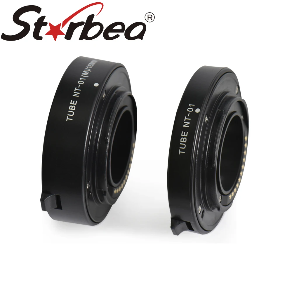 10Mm + 16Mm Auto Focus Macro Extension Tube Ring Per Panasonic Lumix Olympus M4/3 Micro 4/3 Camera E-M5 Gx1 Gm5 Lens Close-Up Ring