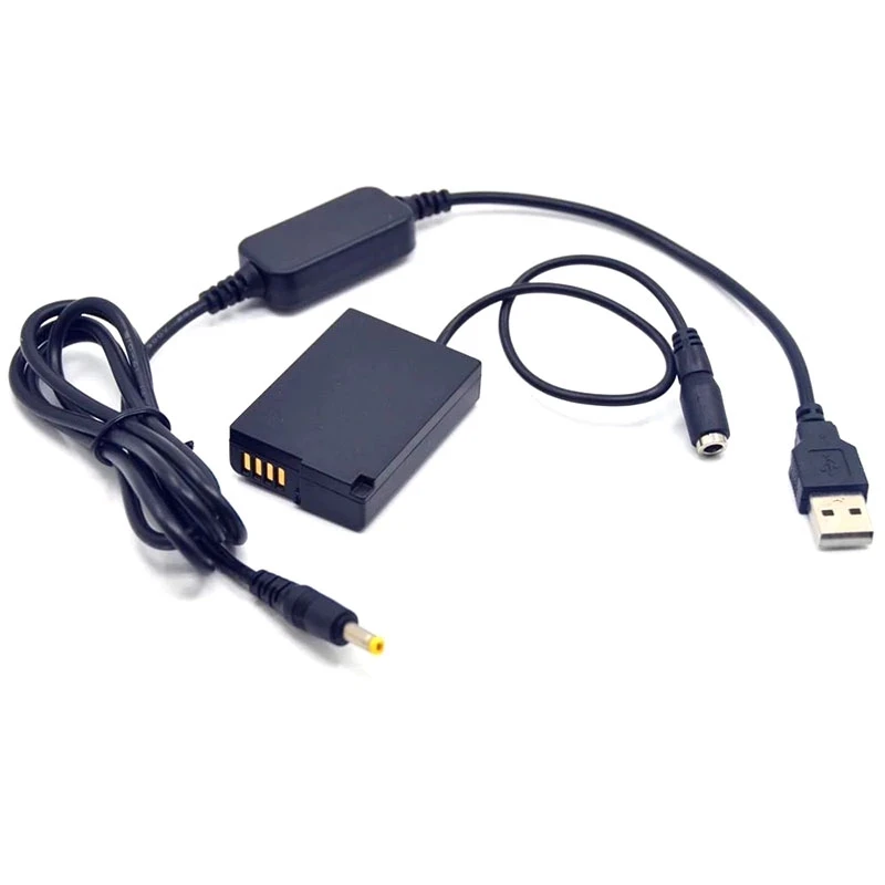 Usb-Dc Cavo Bld10 Batteria Fittizia Full Decoded Dcc9 Accoppiatore Dc Per Fotocamera Lumix Dmc-Gx1 Dmc Gf2 G3 G3K G3R G3T G3Egk