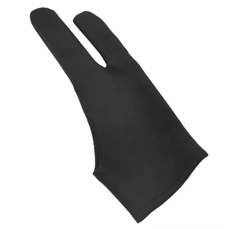 Guanti Guanto Nero A 2 Dita Per Wacom Drawing Writing Digital Tab