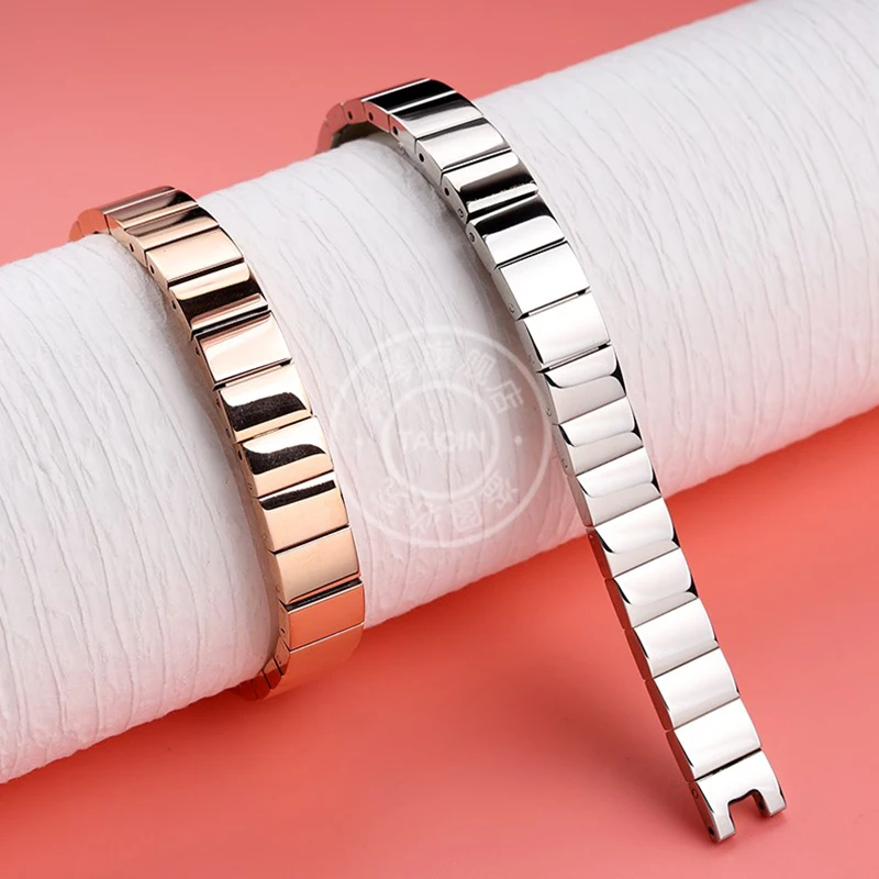 Bracciale Per Swarovski Devil'S Eye 5376830 5376812 5376842 Cinturino In Acciaio Di Precisione Cinturino Da Donna 10*5Mm Concavo Steel Ban