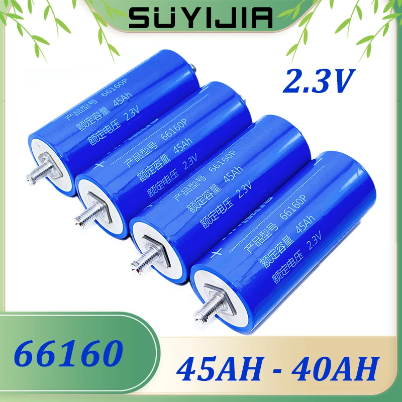 Batteria Lifepo4 66160 45Ah 40Ah Batteria Al Litio Titanato Lto Titan Solar Growatt Per Batteria Di Avviamento Per Auto Con Accumulo Di Energia Solare
