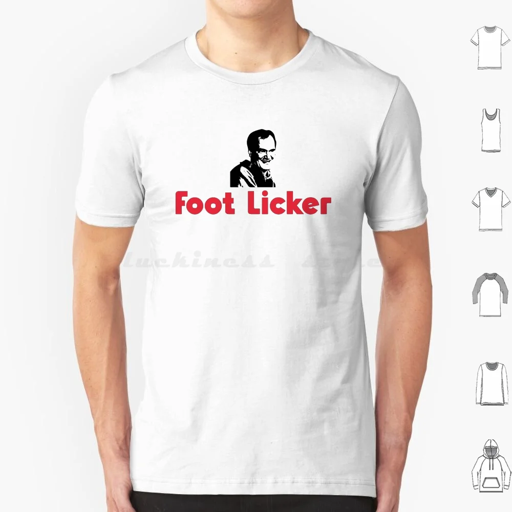 Foot Licker T Shirt Cotone Uomo Donna Stampa Fai Da Te Quintino Tarantino Foot Locker Athletic Parody Humor Sattire Fetish Foot Fetish