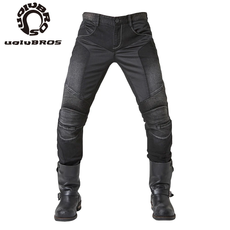 Uglybros Summer Moto Rcycle Jeans Equipaggiamento Protettivo Equitazione Touring Moto Rbike Pantaloni Pantalon Protettivi Moto Cross Pantaloni Moto