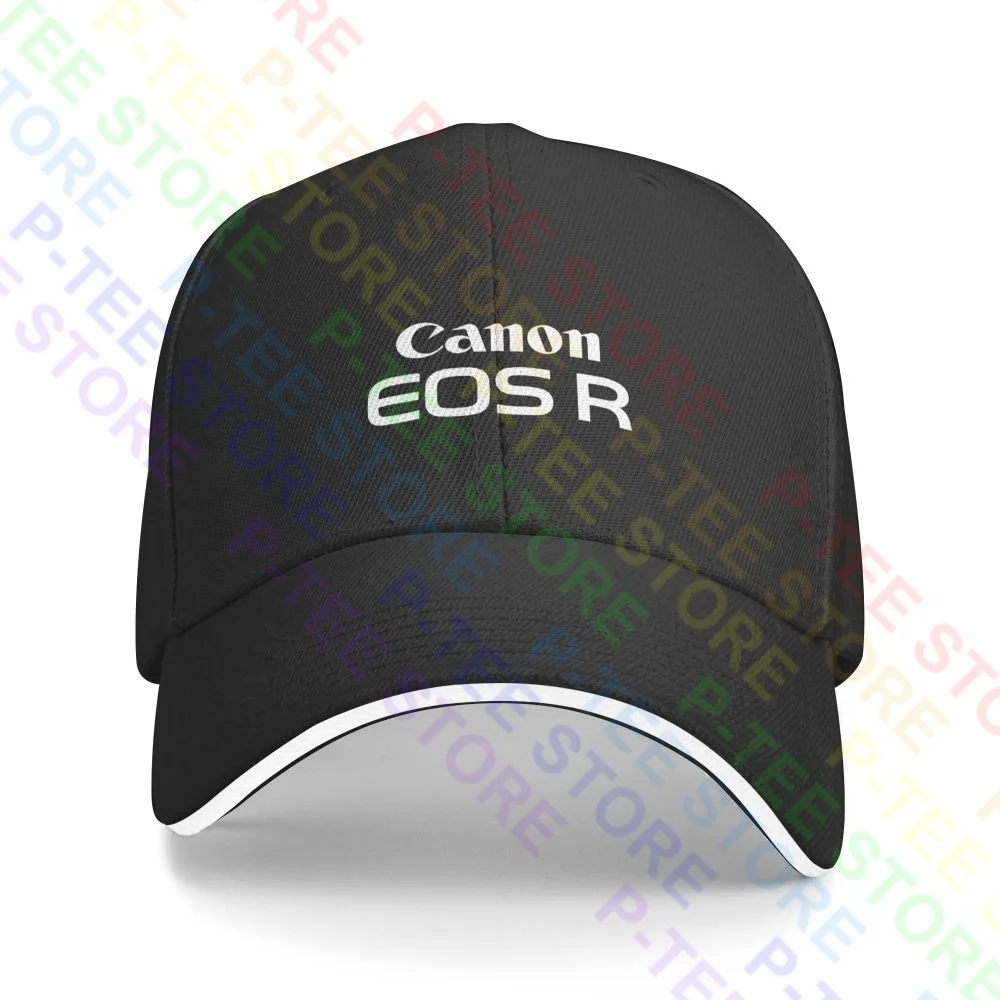 Canon Eos R Series Full Frame Camera Logo Sandwich Cap Berretto Da Baseball Trucker Hat Cappello Vintage Migliore Qualità
