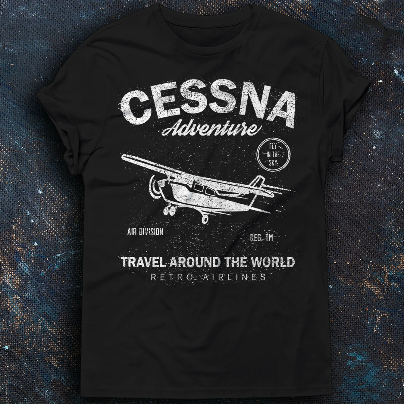 Aviator Pilot Plane Sky Air Division Retro Raf Spitfire Tee Shirt Da Uomo 100% Cotone Casual T-Shirt Allentate Top Size S-3Xl