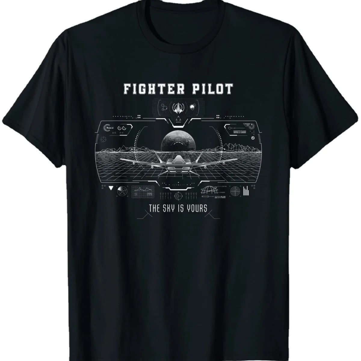 Fighter Pilot The Sky Is Your Shirt Funny Fighter Pilot T-Shirt