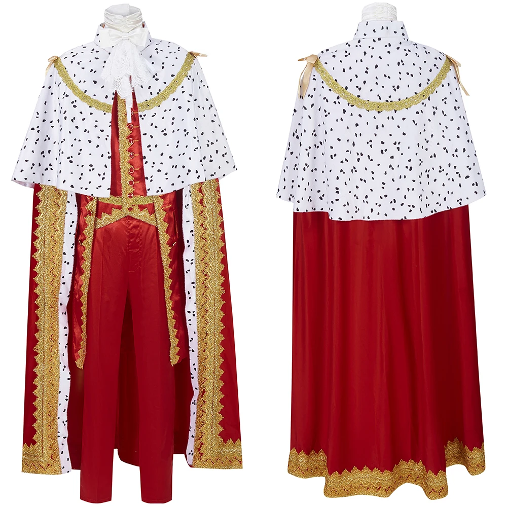 Musical Hamilton Costume Cosplay Mantello King George Iii Angelica Schuyler Roleplay Vestito Adulto Halloween Carnival Men Suit
