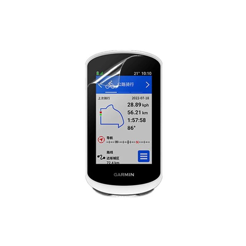 3Pcs Clear Lcd Screen Protector For Garmin Edge Explore2 Explore 2 Shield Film Gps Accessories