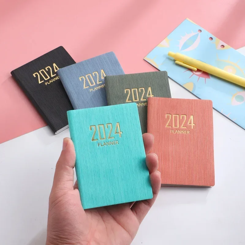 Agenda 2024 Planner Notebook Cancelleria Quaderno Planner 2024 Journal Libretas Diary Notebook Journal Notebook
