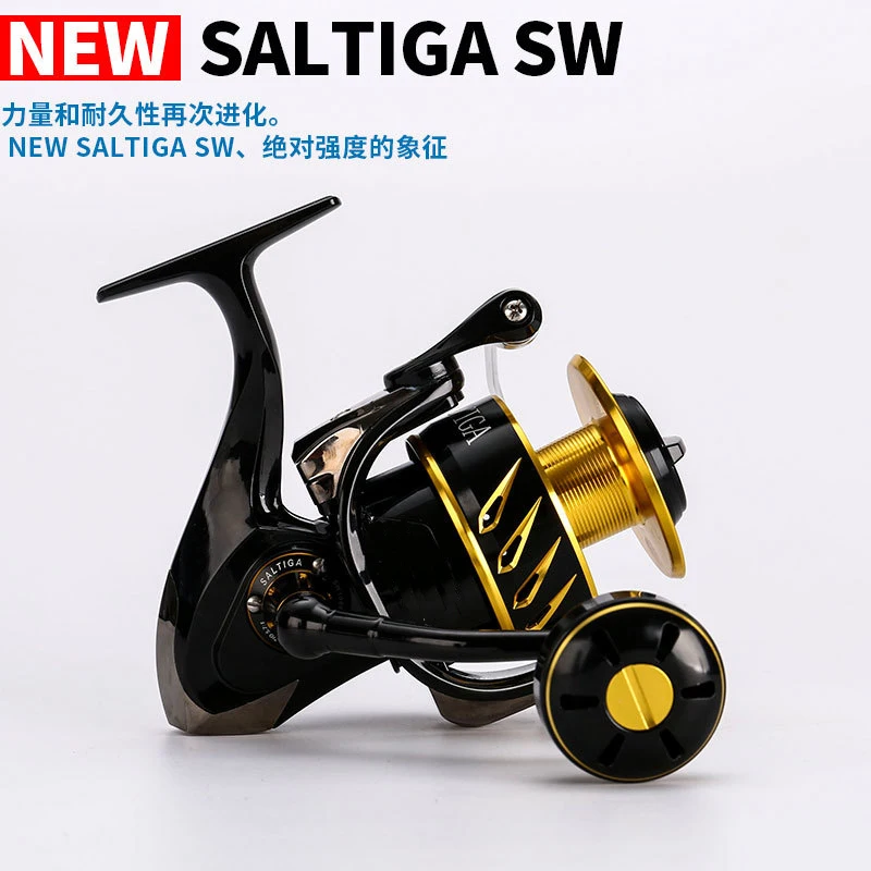 New Madmouse Japan Made Saltiga Sw4000Xg Sw6000Hg Sw10000Hg Spinning Jigging Reel Mulinello Da Spinning 12Bb Reel In Lega 35Kgs Drag Power