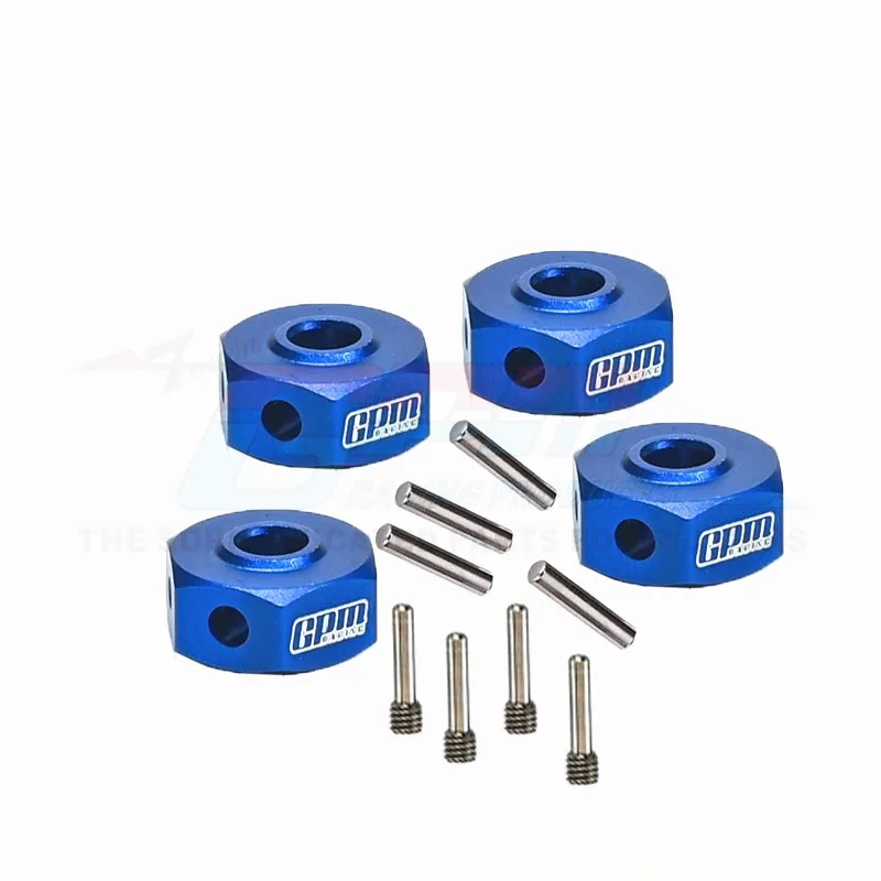 Gpm Alluminio 7075 Adattatori Esagonali 12Mm Per Losi 1/18 Mini Lmt Spazzolato Monster Truck