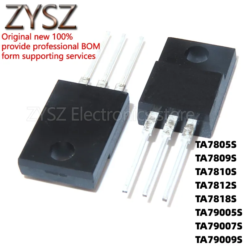 1Pcs Ta7805 7809 7810 7812 7818 79005 79007 79009S In-Linea To220F