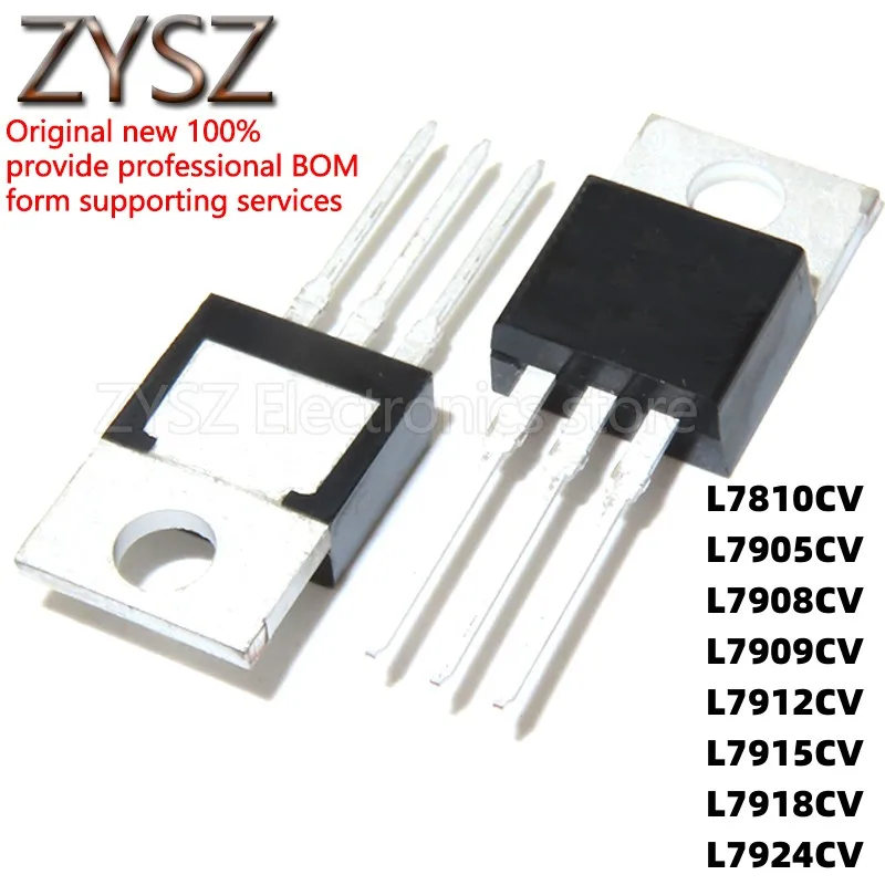 1 Pz L7905Cv/7810/7908/7909/7912/7915/7918/7924 In Linea To-220