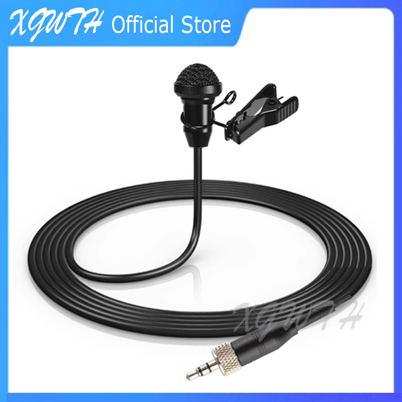 Microfono Lavalier Con Risvolto Me2 Nero Per Sennheiser G3 G4 Me2-Ii Mke2 Microfono Wireless A Clip Condensatore Microfono Omnidirezionale