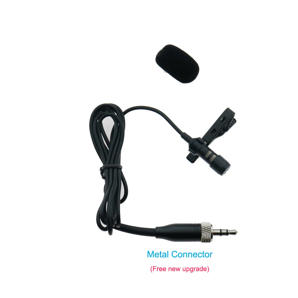 Microfono A Clip Per Microfono Sennheiser Sk Ek G1 G2 G3 G4 G5 Wireless Lavaleri Mic