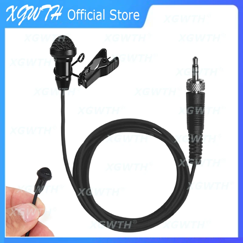 Microfono Lavalier Con Risvolto Me2 Nero Per Sennheiser G1 G2 G3 G4 Mke2 Sistema Microfono Wireless A Clip Condensatore Omnidirezionale