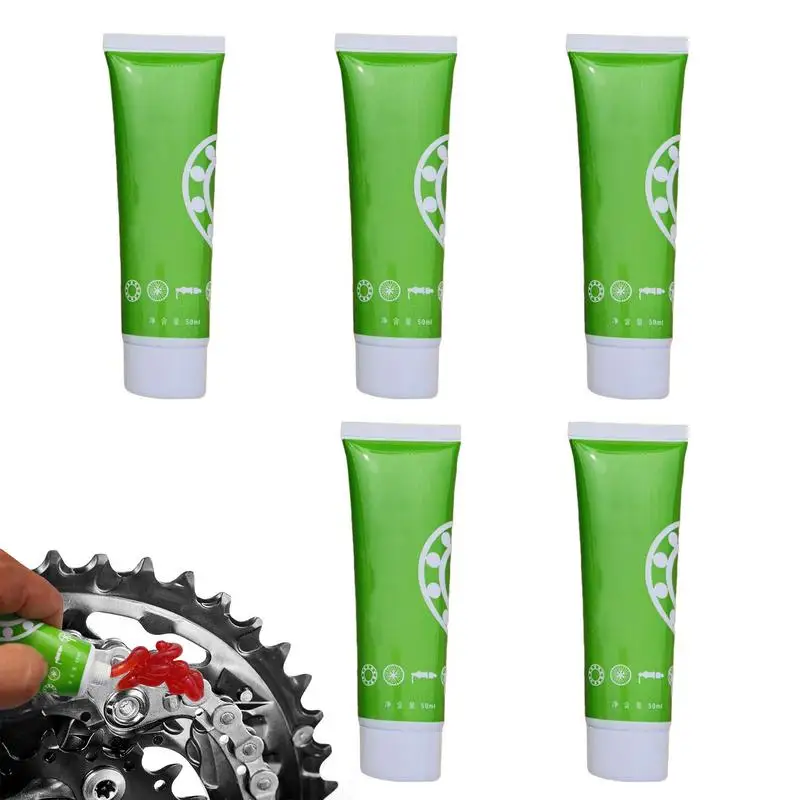 Mountain Bike Chain Lube 5Pcs Sunroof Grease 50Ml Impermeabile Ad Alte Prestazioni Per Uso Generale Heavy Duty Bici Di Lunga Durata