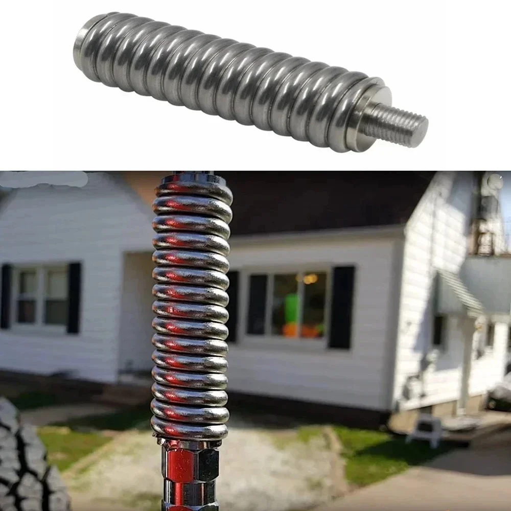 Firestik Ss-3H Sostituzione Cb Radio Antenna In Acciaio Inossidabile Montaggio A Molla Fit Mobile/In-Vehicle Cb Radio Antenna Mount Threads.