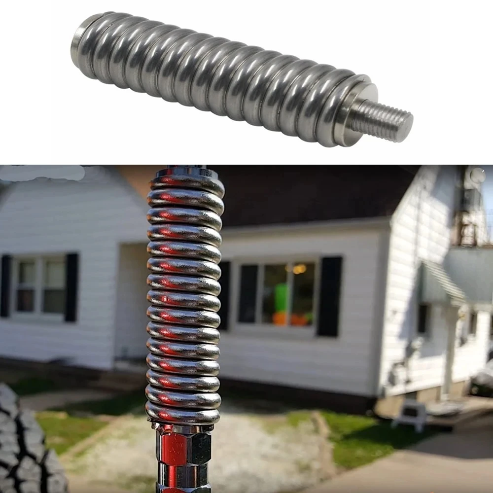 Firestik Ss-3H Sostituzione Cb Radio Antenna In Acciaio Inossidabile Montaggio A Molla Fit Mobile/In-Vehicle Cb Radio Antenna Mount Threads.