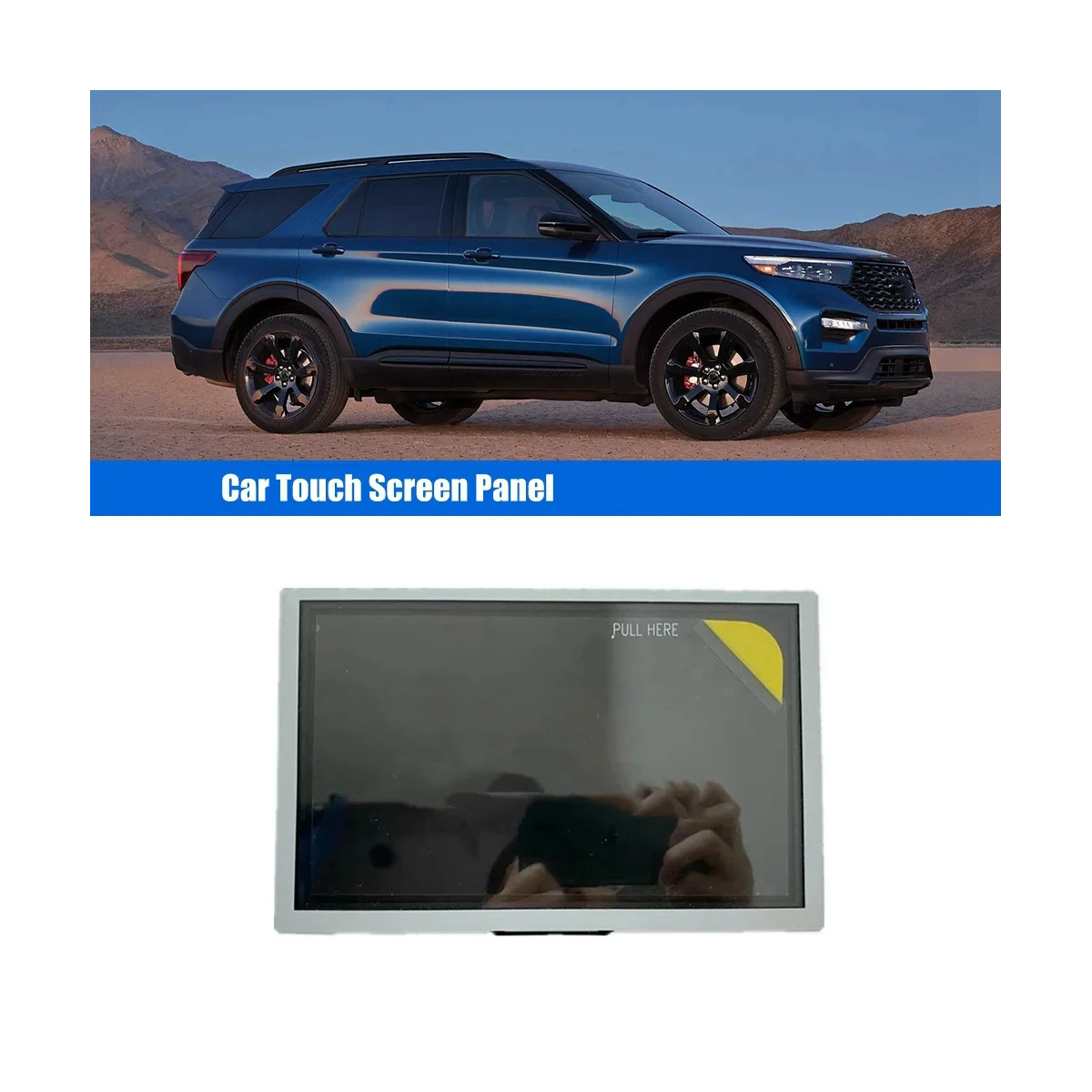 Digitalizzatore Lcd Del Pannello Del Touch Screen Dell'Automobile Da 8.0 Pollici Per I Ricambi Auto Dell'Automobile Di Ford Sync 3 Sync3