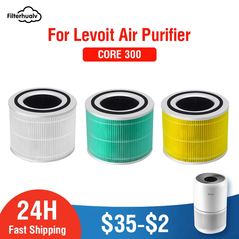 Filtro Hepa Pm2.5 Per Levoit Purificatore D'Aria Core 300 Levoit Filtro A Carbone Attivo Core 300 Levoit Purificatore D'Aria Filtro Core 300