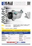 Codice Negozio: 349690 Per Compressore Aria Condizionata Astra G Astra H Meriva A Zafira B Z16Xep [5Pk V Belt]
