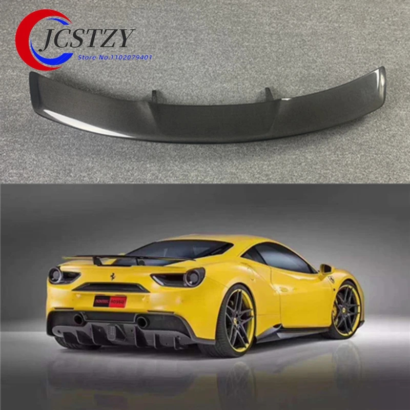 Ala Posteriore In Fibra Di Carbonio Per Ferrari 488 Spoiler Posteriore In Fibra Di Carbonio Per Ferrari 488 Spider Per Spoiler Posteriore Ferrari 488 