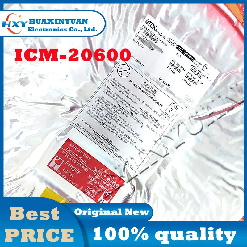 1 Pz/Lotto Icm-20600 Lga14 Ic Icm-2 Icm-20 Icm-206 Icm-2060 Sensore Di Assetto Giroscopio Chip Ic Nuovo E Originale In Stock Ic
