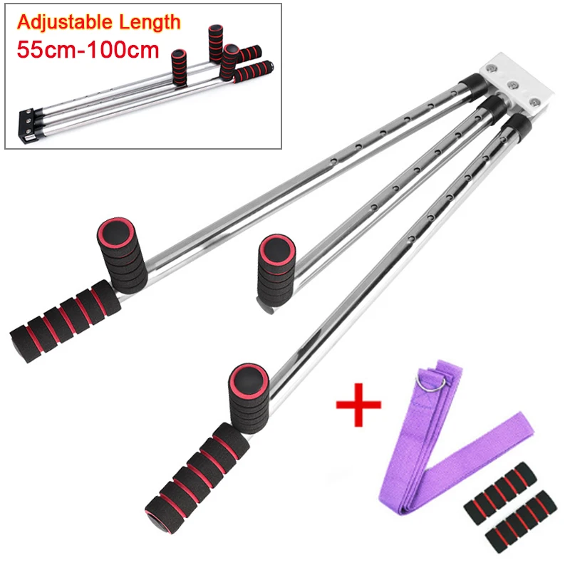 3 Bar Leg Barella Regolabile Split Leg Stretching Machine Stain Steel Home Yoga Dance Exercise Flessibilità Attrezzature Per L'Allenamento