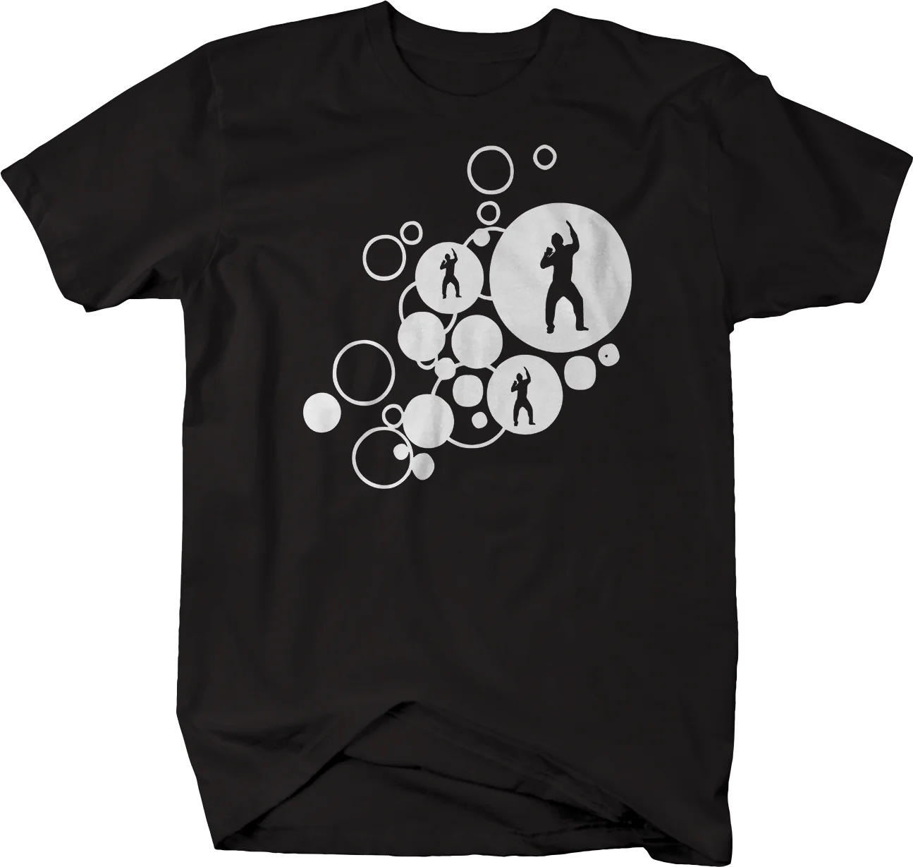 Divertente Bubble Machine Dancing Club Sing Maglietta Da Uomo. T-Shirt Casual 100% Cotone Manica Corta Allentate Taglia Superiore S-3Xl