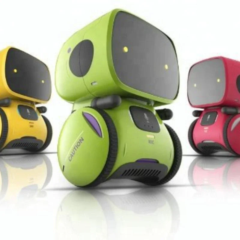 At Intelligent Induction Robot Puzzle Per Bambini Universal Dancing Early Education Story Machine Giocattoli Elettrici