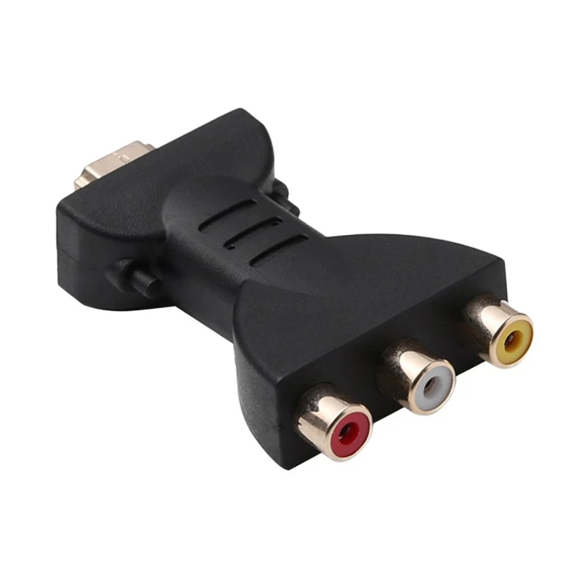 Adattatori Audio Video Rca Rgb Compatibili Con Hdmi A 3 Connettori Per Componenti Adattatore Audio Video Rca Hdmi-Maschio A 3 Rca