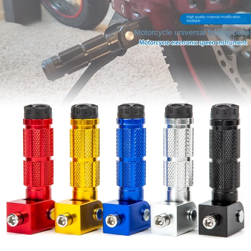 Per Piccolo Veicolo Elettrico Scimmia Pedale Pieghevole 8Mm Accessorio Universale Cagoule Moto Milwaumuslimah Cafe Racer Pedale In Lega Di Alluminio M