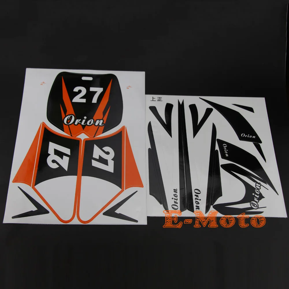 Kit Decalcomania Adesivo Per 43Cc 47Cc 49Cc Dirt Pit Pro Mini Kids Monkey Bike Pocket Rocket