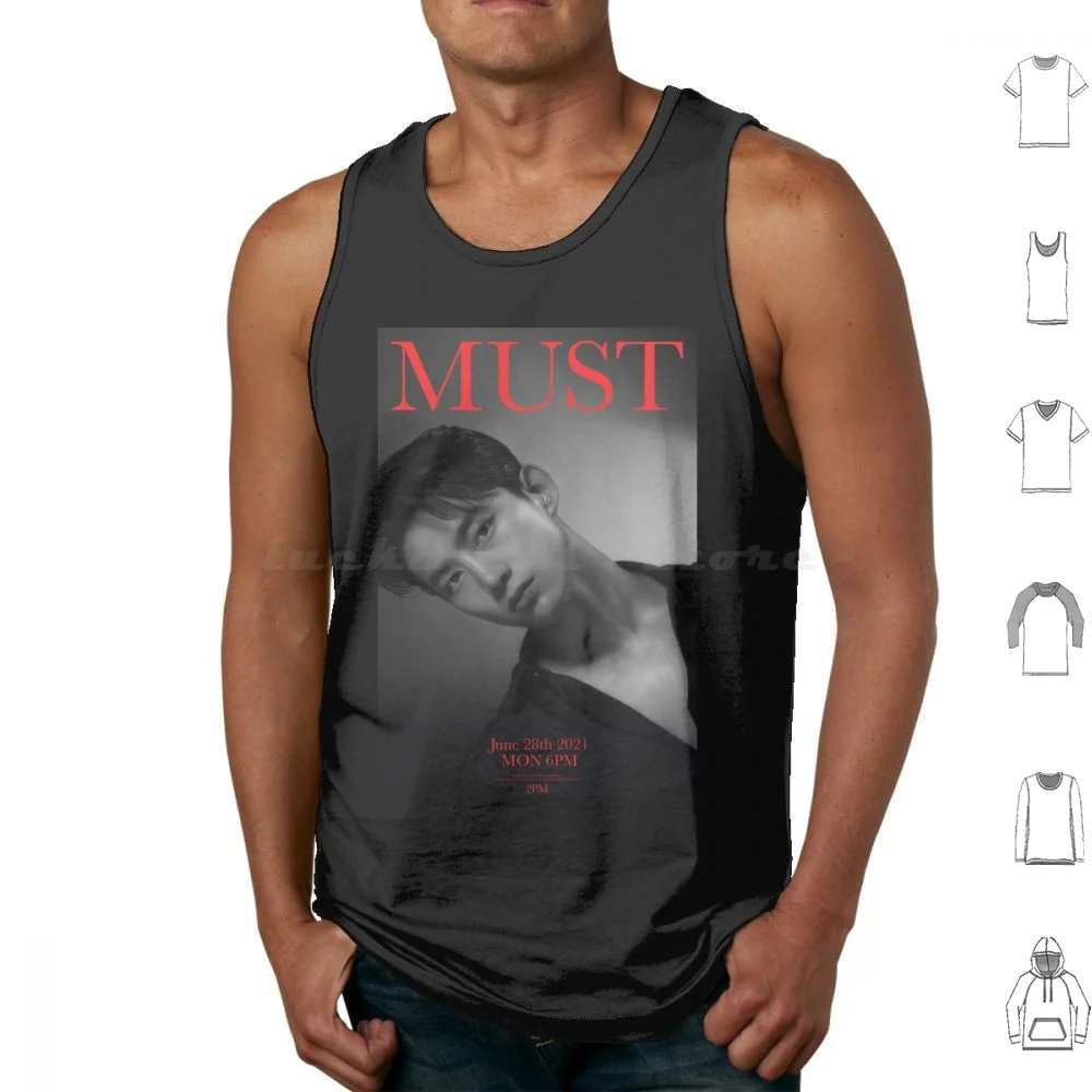 Taecyeon 2Pm-Must Canotte Gilet Senza Maniche Taecyeon Ok Taecyeon 2Pm 2Pm Kpop Kpop Must Album Must The Hottest Origin Taecyeon