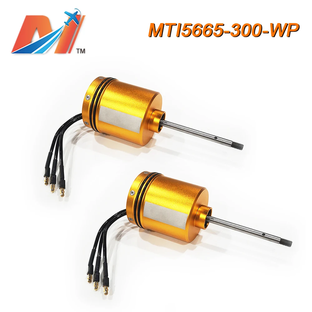 Maytech 5665 2Kw 300Kv Brushless Water-Proof E-Foil Motor Per Jetsurf Jet Boat Foil Assist System Yacht Electric Hydrofoil Board