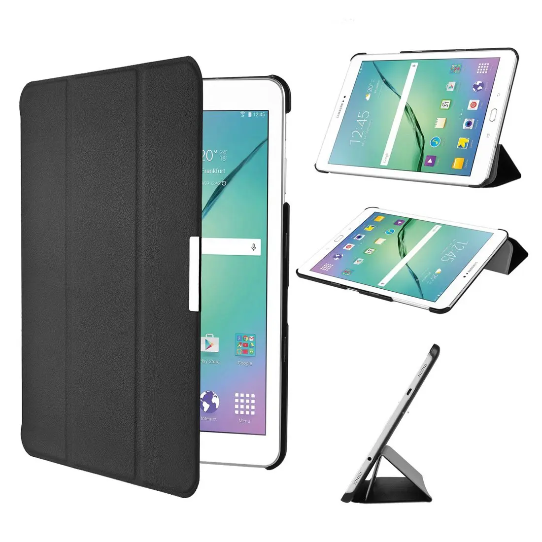 Per Samsung Galaxy Tab S2 9.7 T810N/T815N Custodia Cover Per Samsung Galaxy Tab S2 Tablet Da 9.7 Pollici (Nero)
