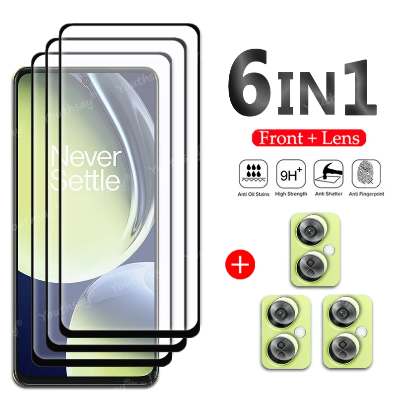 Per Oneplus Nord N30 Glass Oneplus Nord N30 Pellicola Proteggi Schermo In Vetro Temperato Full Glue Oneplus Nord N30 Ce 3 Lite N200 Glass