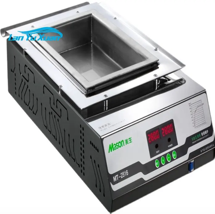 Mt-2516 Soldeer Pot Roestvrij Staal Digital Display Constente 400 Temperatuur Intelligente Apparatuur 1800W Van Fabriek