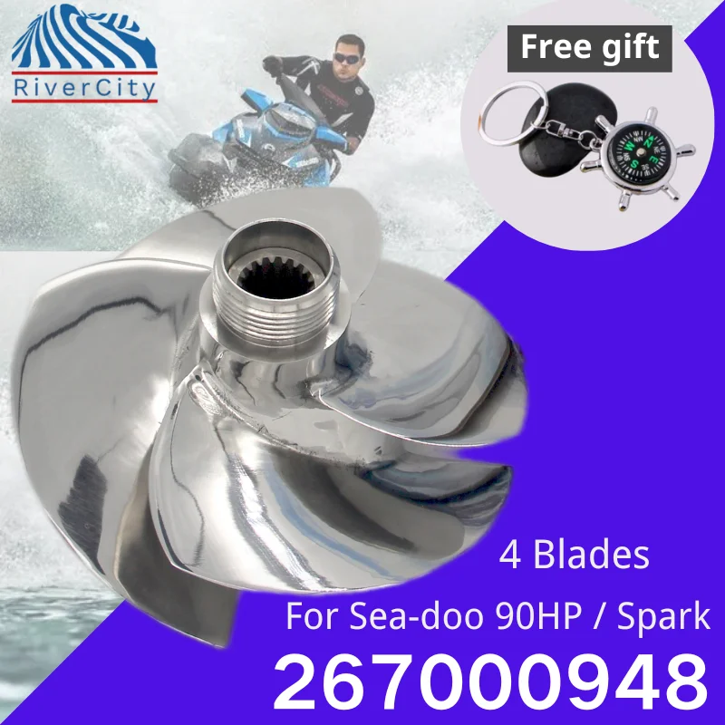 Jetski Seadoo Brp Spark Girante Ruota Elica Spark Ace 900 Spark Ace 900 Ho Spark Trixx Versione Aggiornata 267000948 267001070
