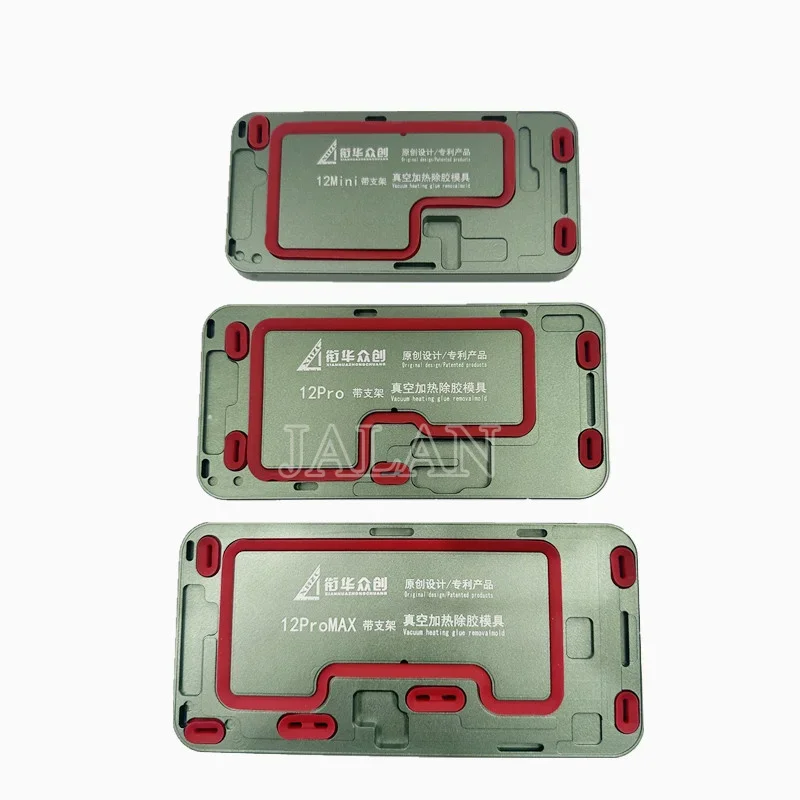 Xhzc Inframe Lcd Rimozione Colla Stampo Di Aspirazione Per Iphone 12/13/14/15 Pro Max Riscaldamento Schermo Oca Colla Pulizia Con Cornice Stampo