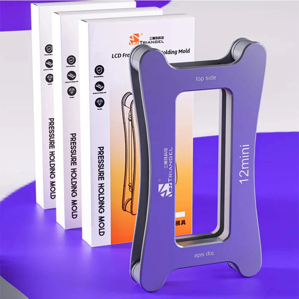 Mt Frame Magnetic Clamping Press Holding Mold Per Iphone X 11 12 13 14 Pro Max Lcd Screen Plate Frame Glass Lamination Fix Mold