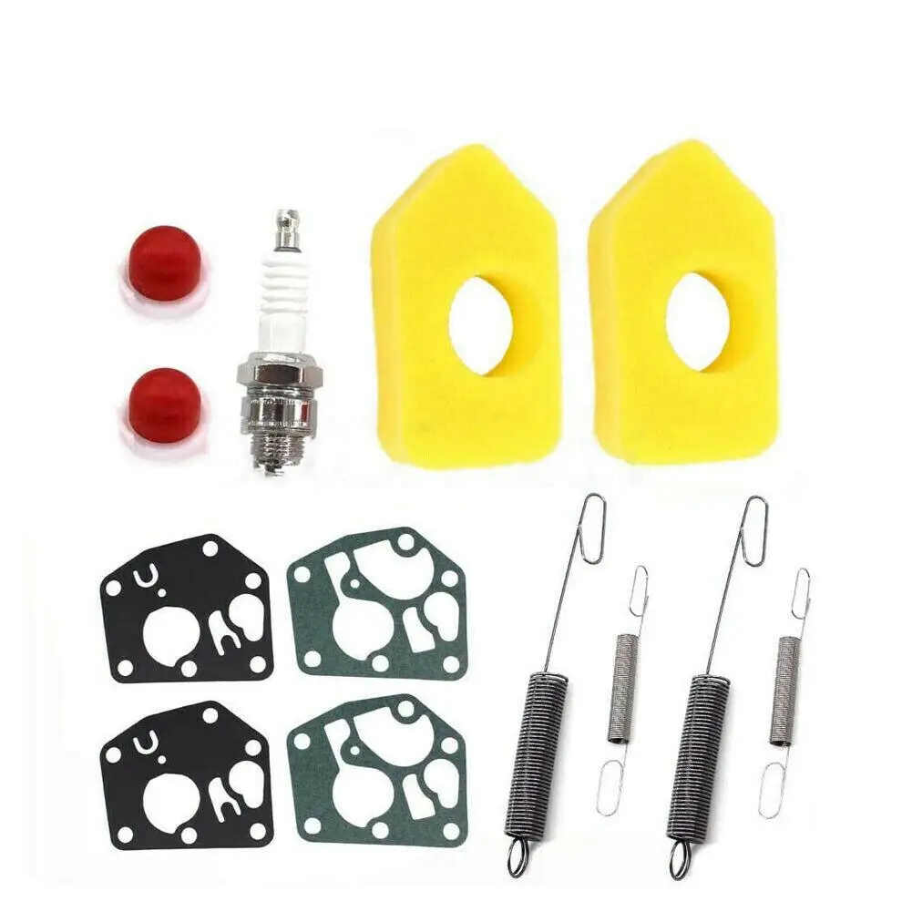 Kit Di Servizio Per Tosaerba 2 Set Per Classic Sprint Engine Sprint 375 Filtro Aria Lampadina Per Primer Kit Candele Set Di Tosaerba Da Giardino