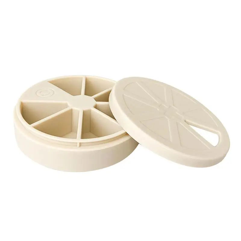Organizzatore Settimanale Per Pillole Dose Rotonda Organizzatore Settimanale Per Pillole Organizzatore Per Pillole In Silicone Amichevole Per Contener