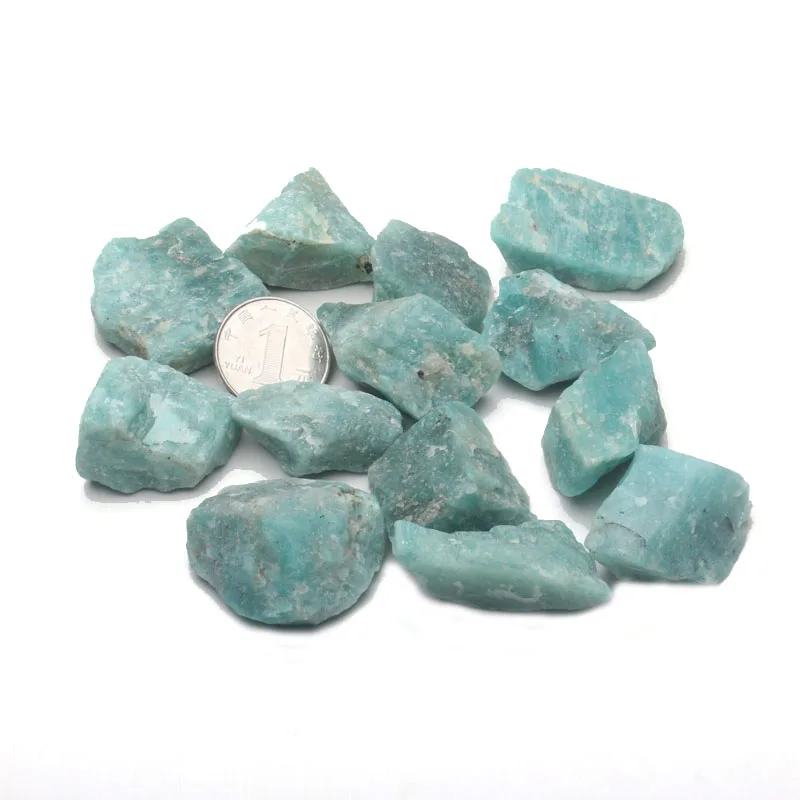 1 Chilo Di Amazonite Naturale Ruvido Dal Madagascar-Cabbing, Tumble Rocce, Reiki