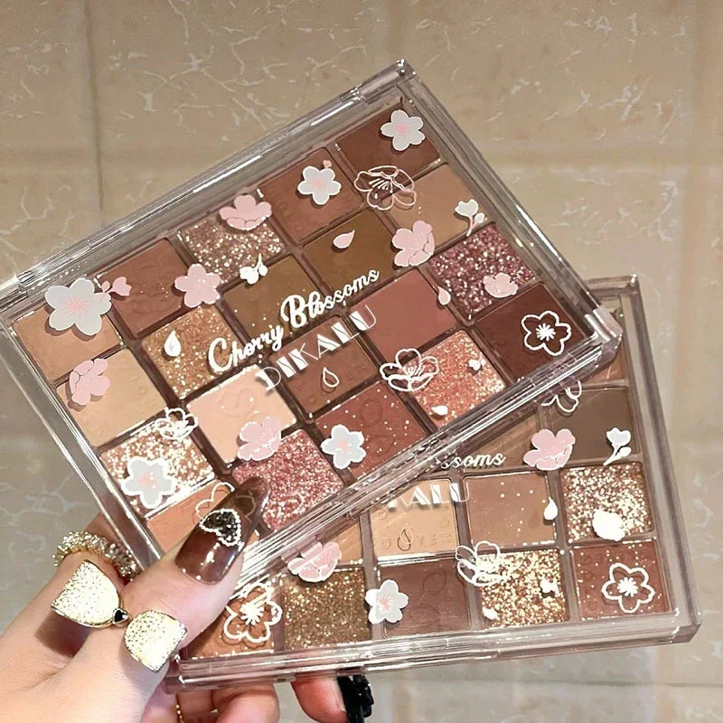 Glitter Eye Shadow Palette Waterproof Lasting Korean Makeup Palette Women Eyes Makeup Women Shiny Eyes Strumenti Cosmetici All'Ingrosso