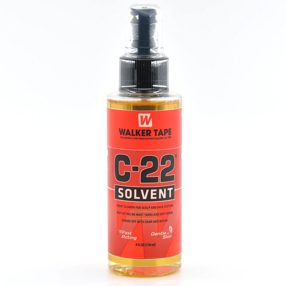 4Fl. Oz (118Ml) C-22 Solvente Adesivo Di Walker Tape C22 Solvent 4 Oz Spray Per Parrucche E Parrucche In Pizzo